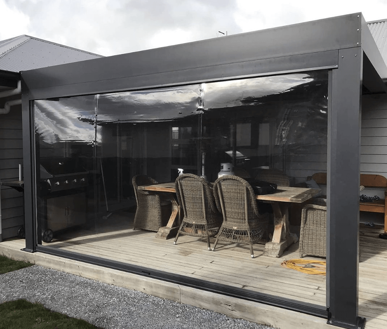 Ziptrak Patio Blinds